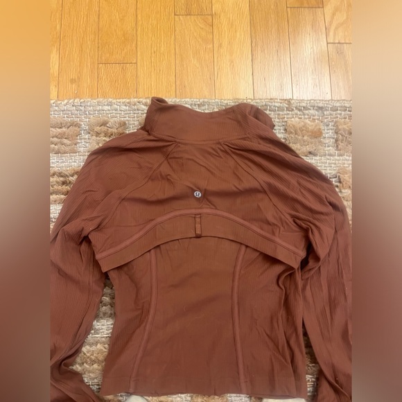 Lululemon Cropped Define Jacket (Rust, 6) - Picture 3 of 7